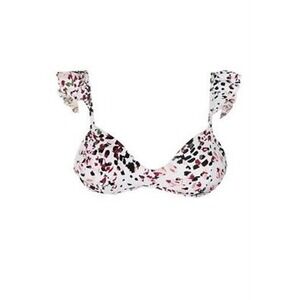 NWT Hula Honey S Cheetah-Print Push-Up Bikini Top 86680